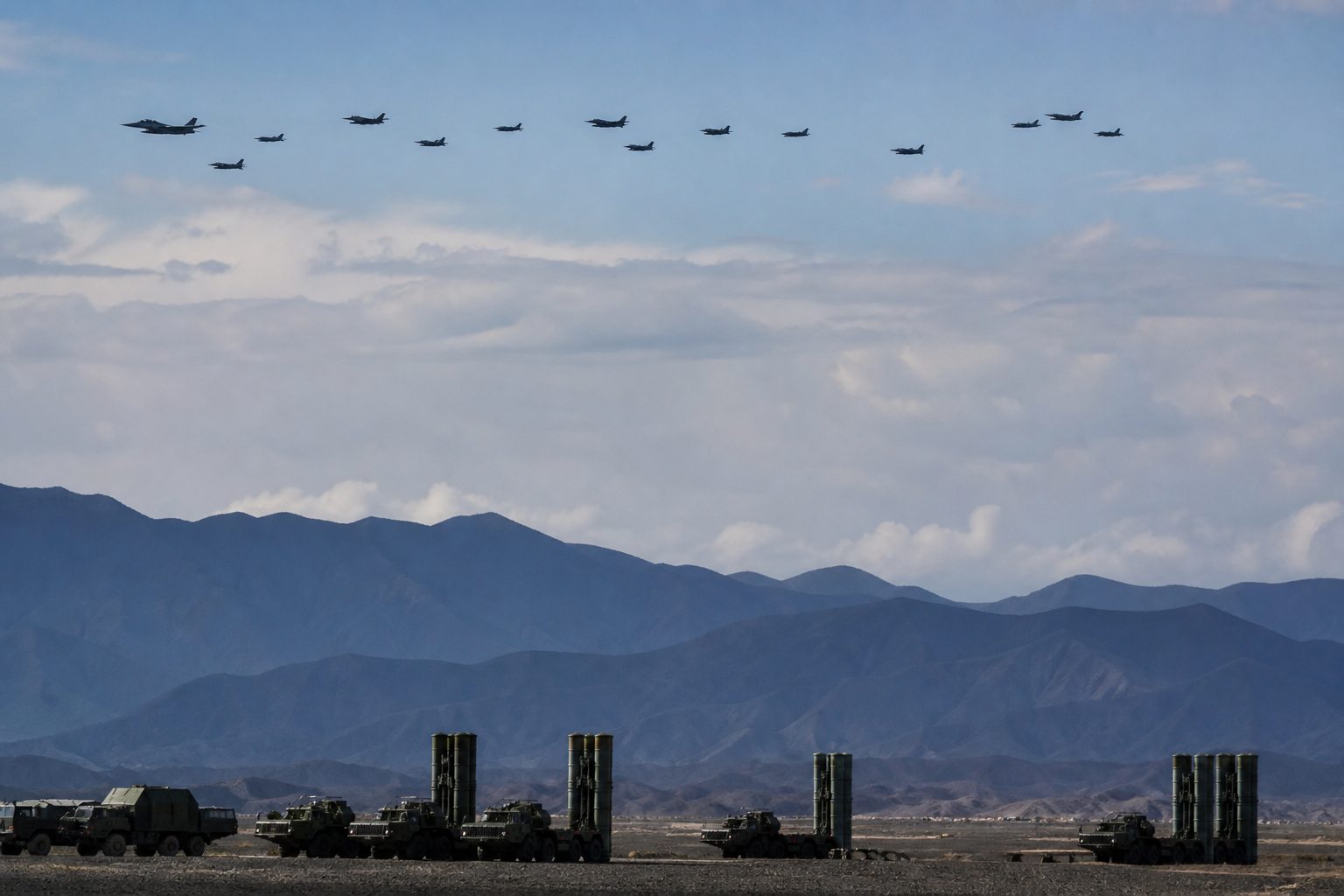 What has Beijing been practicing up there?