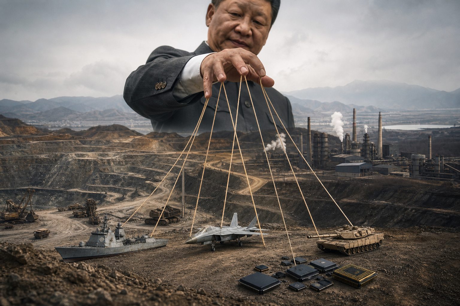 China's quiet rare-earth chokepoint on U.S. defense and chip supply chains